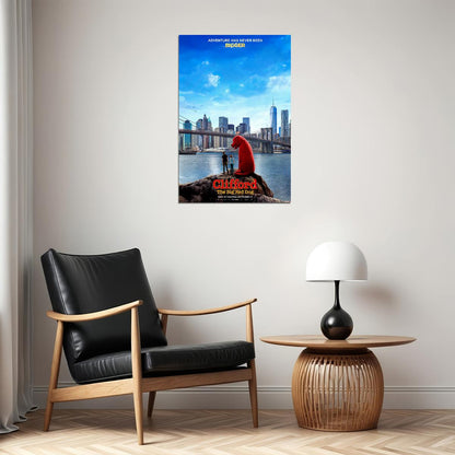 Clifford The Big Red Dog Movie Action Comedy Family Poster Wall Art Print Home Wall Decor - xonomax