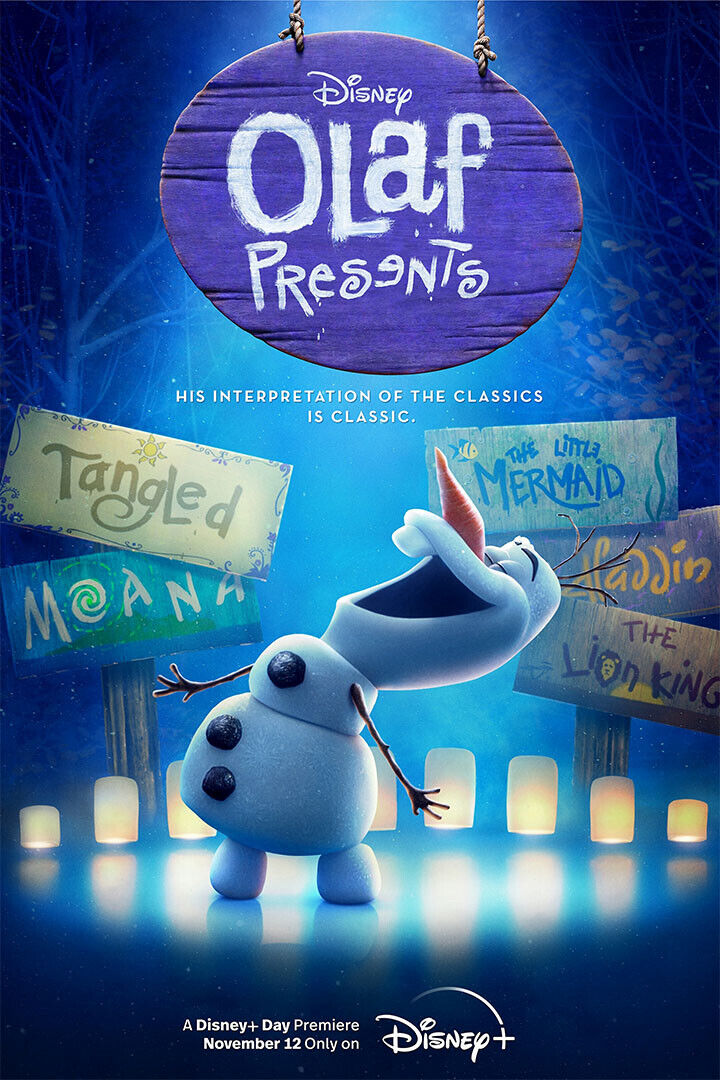 Olaf Presents Movie Animation Comedy Poster Wall Art Print Home Wall Decor - xonomax