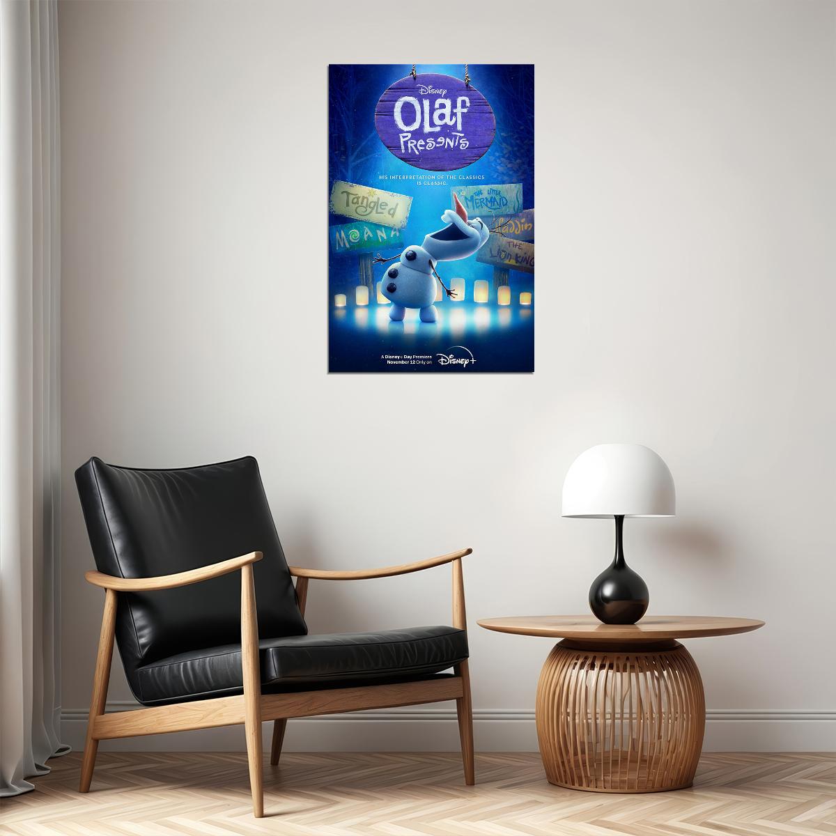 Olaf Presents Movie Animation Comedy Poster Wall Art Print Home Wall Decor - xonomax