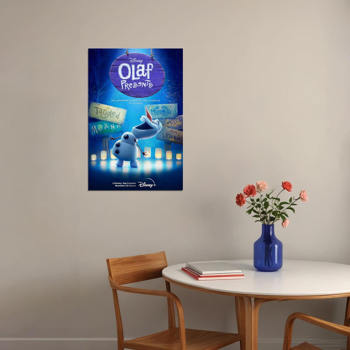 Olaf Presents Movie Animation Comedy Poster Wall Art Print Home Wall Decor - xonomax