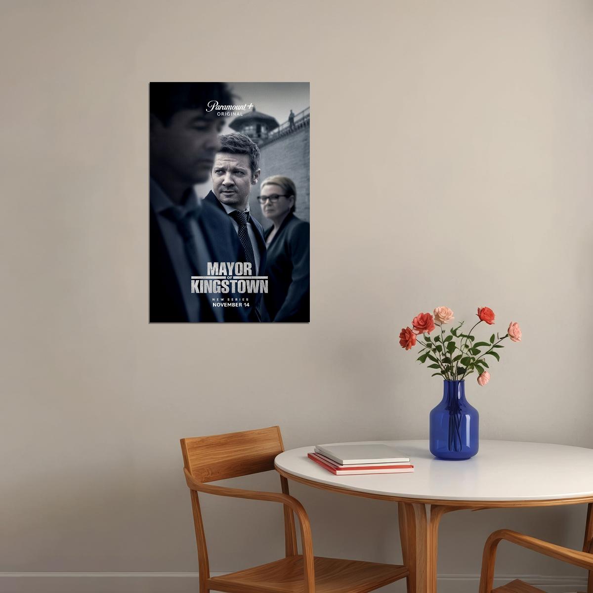 Mayor Of Kingstown Movie Crime Drama Poster Wall Art Print Home Wall Decor - xonomax