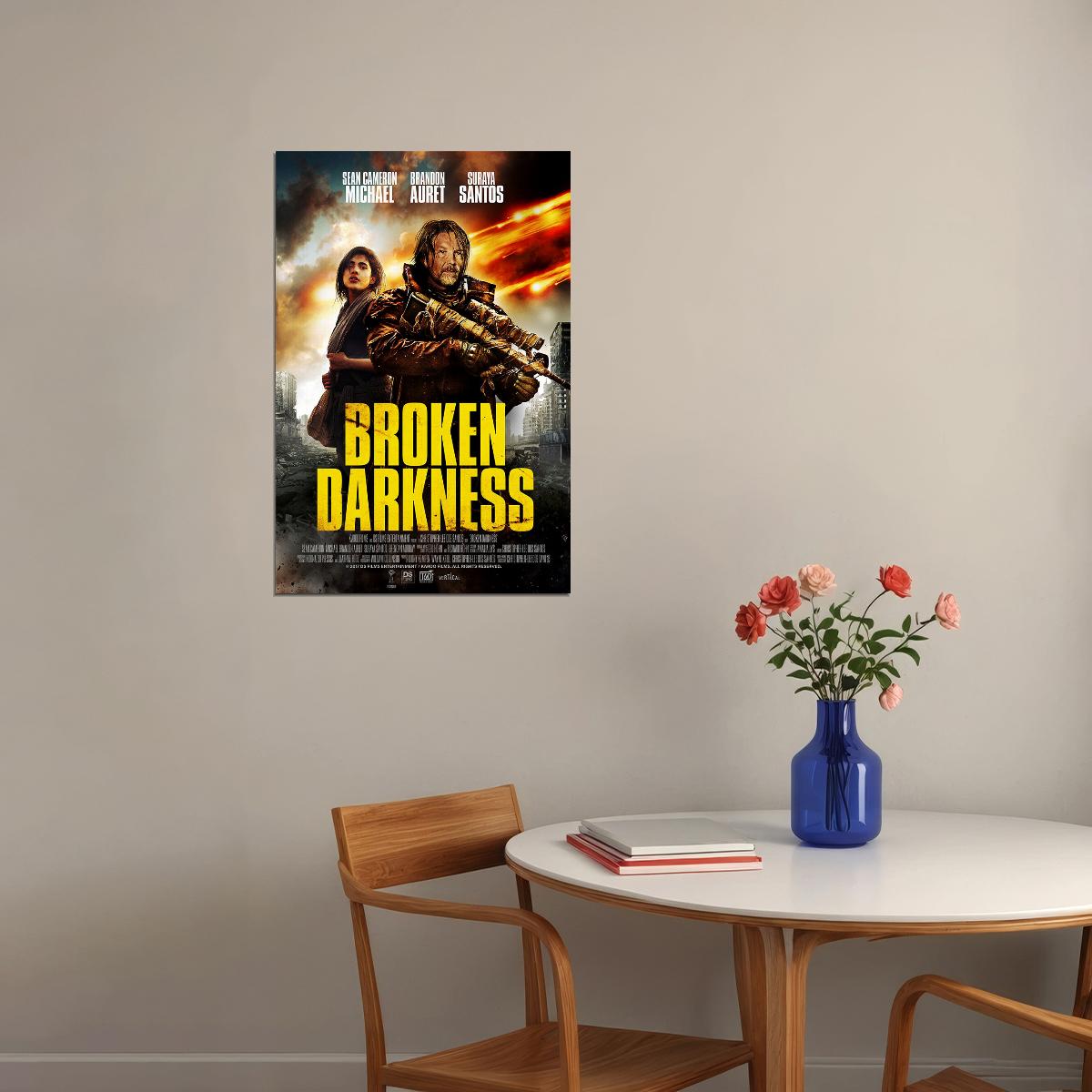 Broken Darkness Movie Science Fiction Drama Poster Wall Art Print Home Wall Decor - xonomax