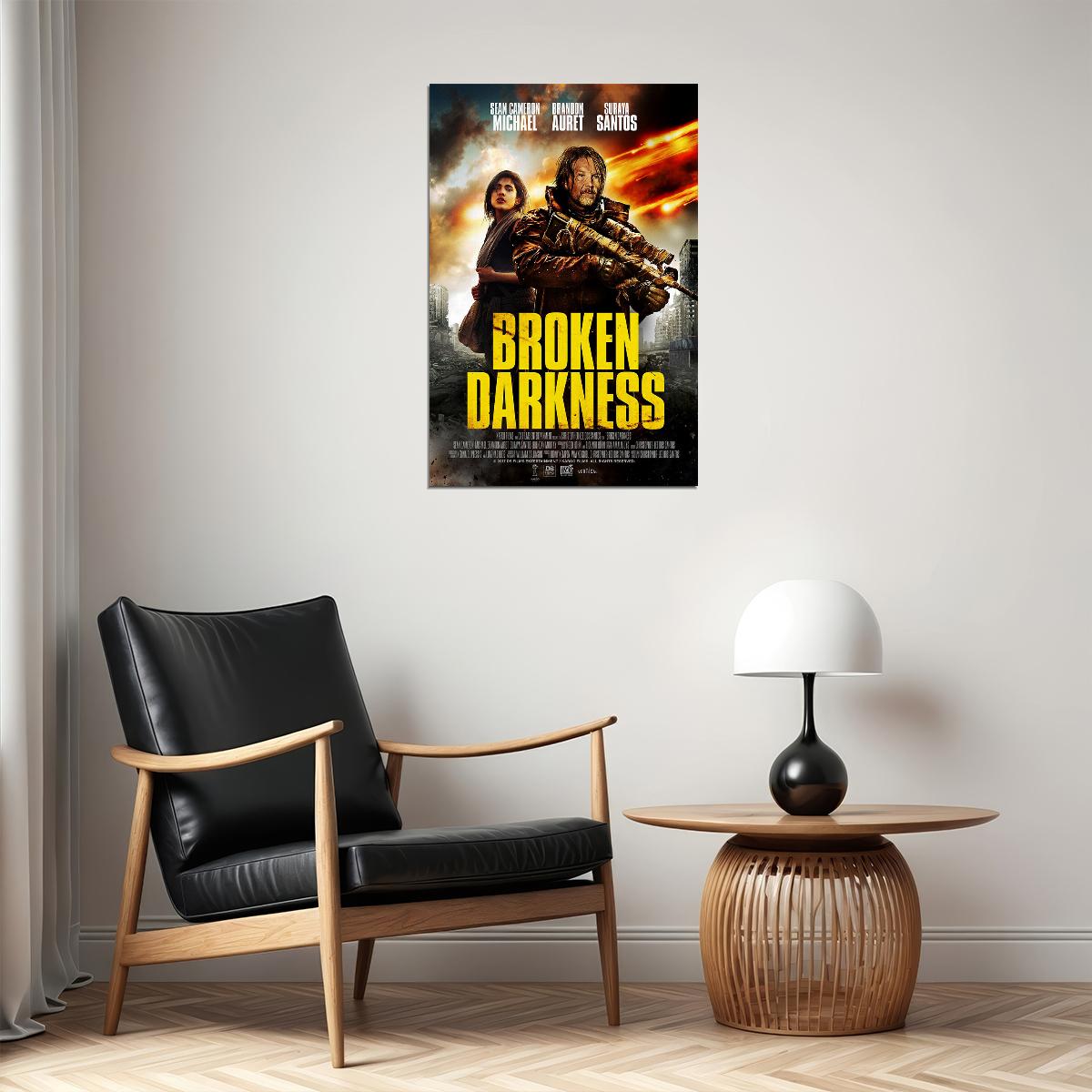 Broken Darkness Movie Science Fiction Drama Poster Wall Art Print Home Wall Decor - xonomax