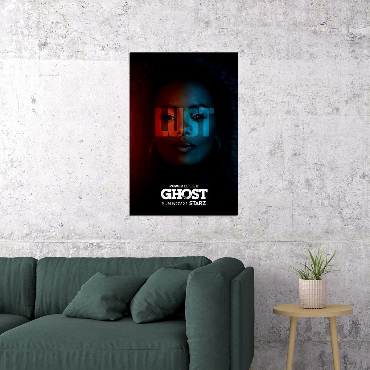 Power Book Ii Ghost Movie Drama Entertainment Crime Poster Wall Art Print Home Wall Decor - xonomax