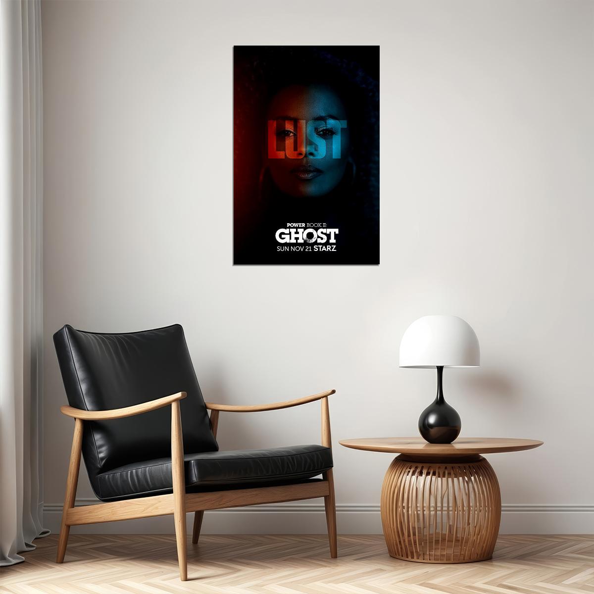 Power Book Ii Ghost Movie Drama Entertainment Crime Poster Wall Art Print Home Wall Decor - xonomax
