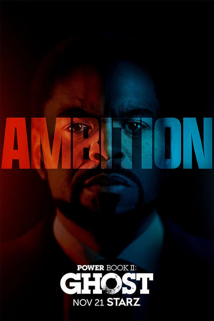 Power Book Ii Ghost Movie Excitement Adventure Action Poster Wall Art Print Home Wall Decor - xonomax