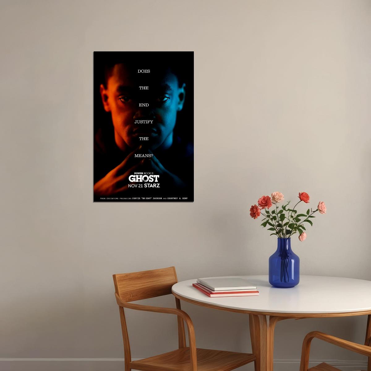 Power Book Ii Ghost Movie Adventure Action Poster Wall Art Print Home Wall Decor - xonomax