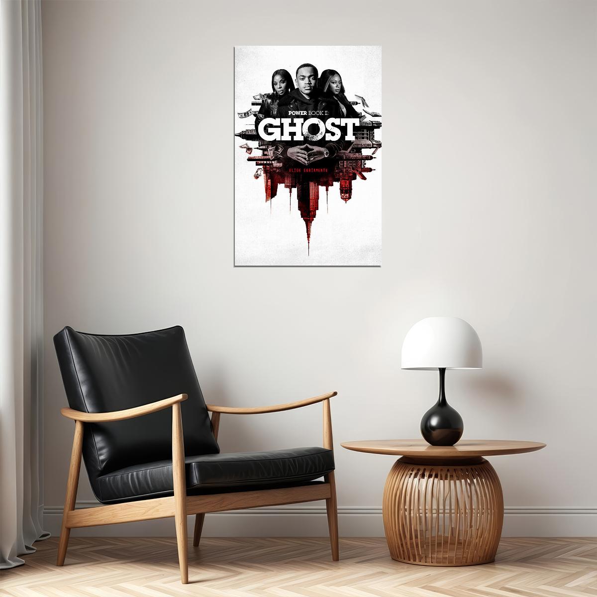 Power Book Ii Ghost Movie Crime Drama Poster Wall Art Print Home Wall Decor - xonomax