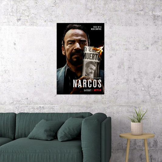 Narcos Mexico Movie Action Murderer Drug Wars Poster Wall Art Print Home Wall Decor - xonomax
