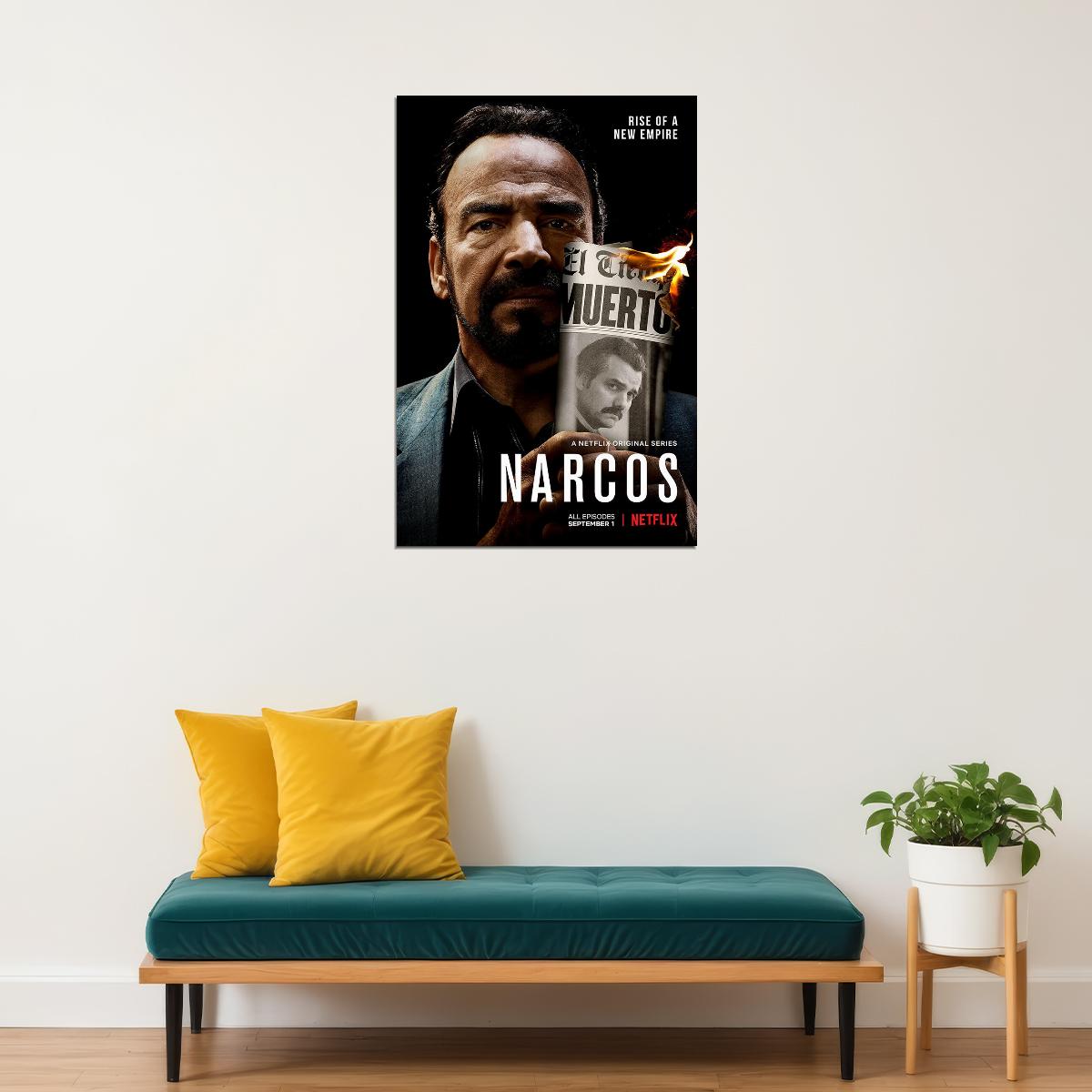 Narcos Mexico Movie Action Murderer Drug Wars Poster Wall Art Print Home Wall Decor - xonomax