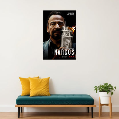 Narcos Mexico Movie Action Murderer Drug Wars Poster Wall Art Print Home Wall Decor - xonomax