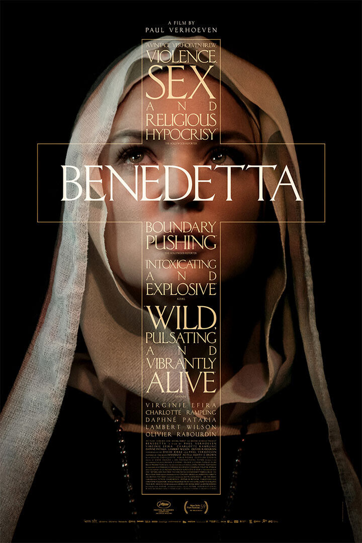 Benedetta Movie Biography Drama History Action Poster Wall Art Print Home Wall Decor - xonomax