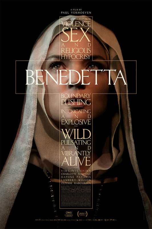 Benedetta Movie Biography Drama History Action Poster Wall Art Print Home Wall Decor - xonomax