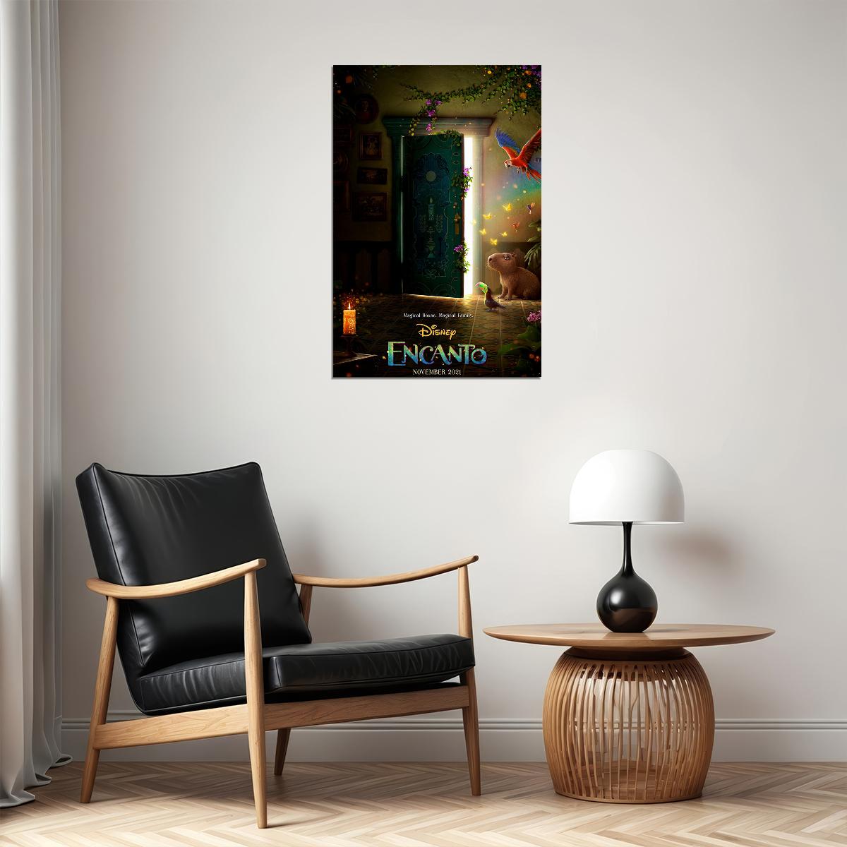 Encanto Movie Drama Animation Comedy Poster Wall Art Print Home Wall Decor - xonomax