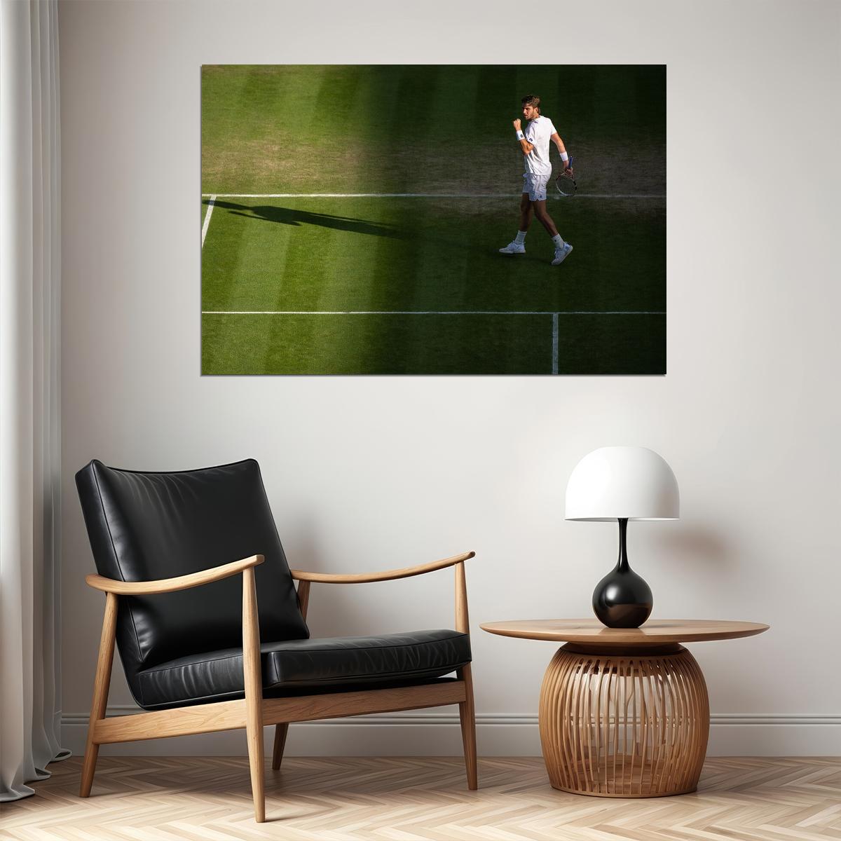 Cameron Norrie British Tennis Player Sports Athlete Poster Wall Art Print Home Wall Decor - xonomax