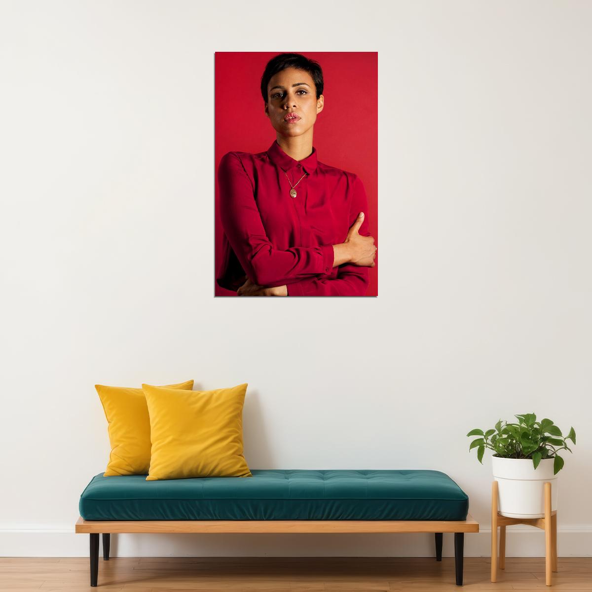 Zave Ashton British Cinema Actor Voice Over Artist Poster Wall Art Print Home Wall Decor - xonomax