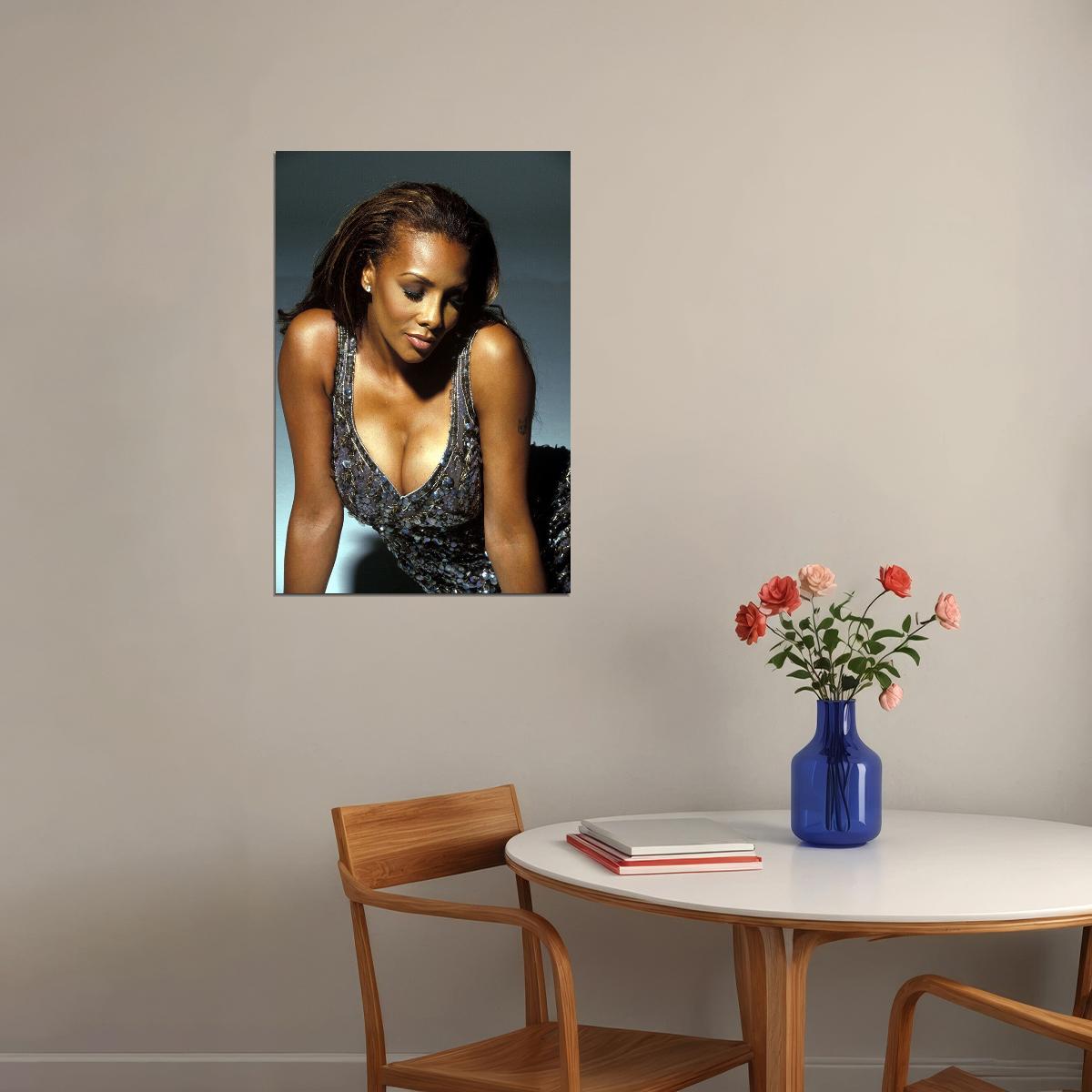 Vivica Anjanetta Fox American Cinema Actor Artist Poster Wall Art Print Home Wall Decor - xonomax