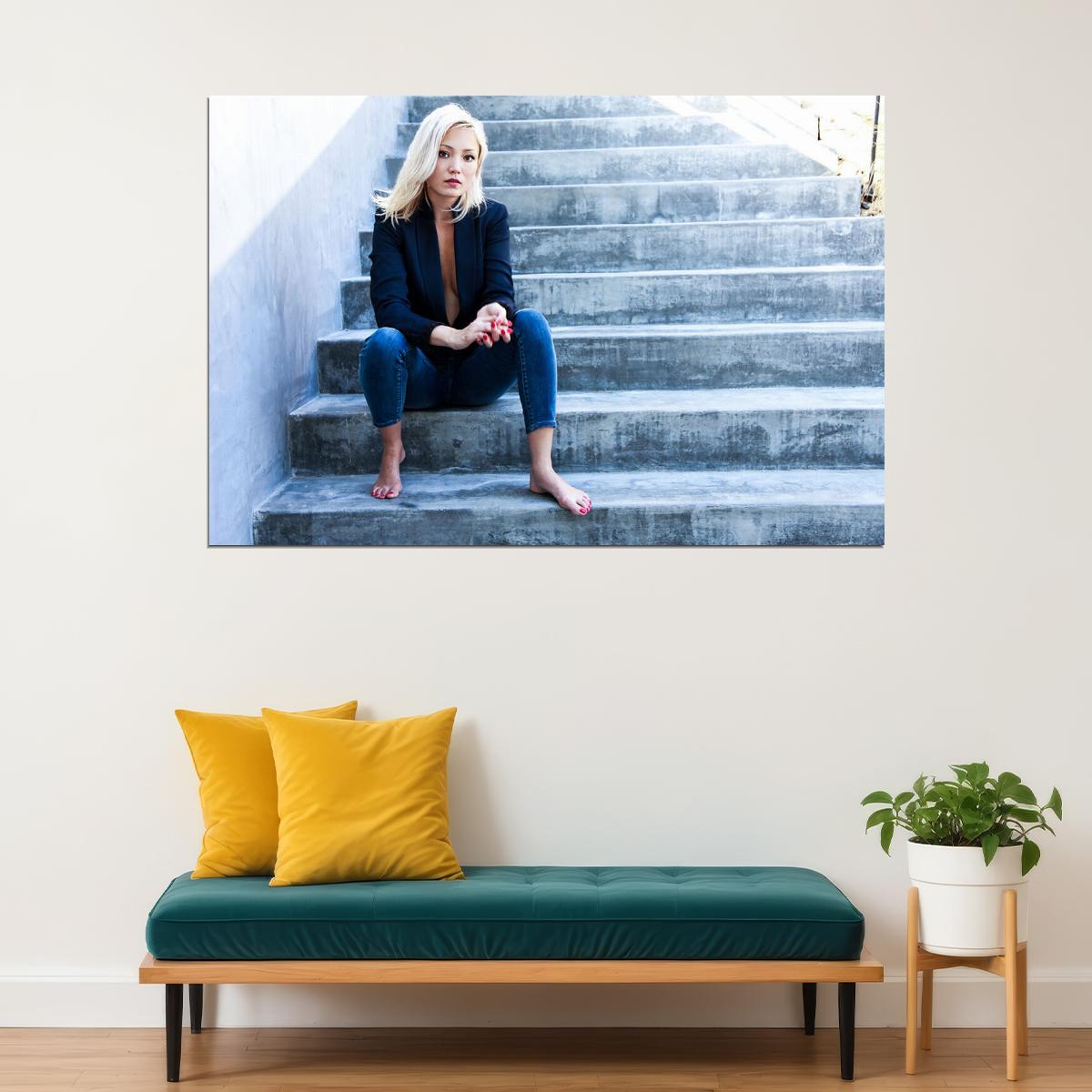 Pom Klementieff French Cinema Actor Beauty Woman Artist Poster Wall Art Print Home Wall Decor - xonomax