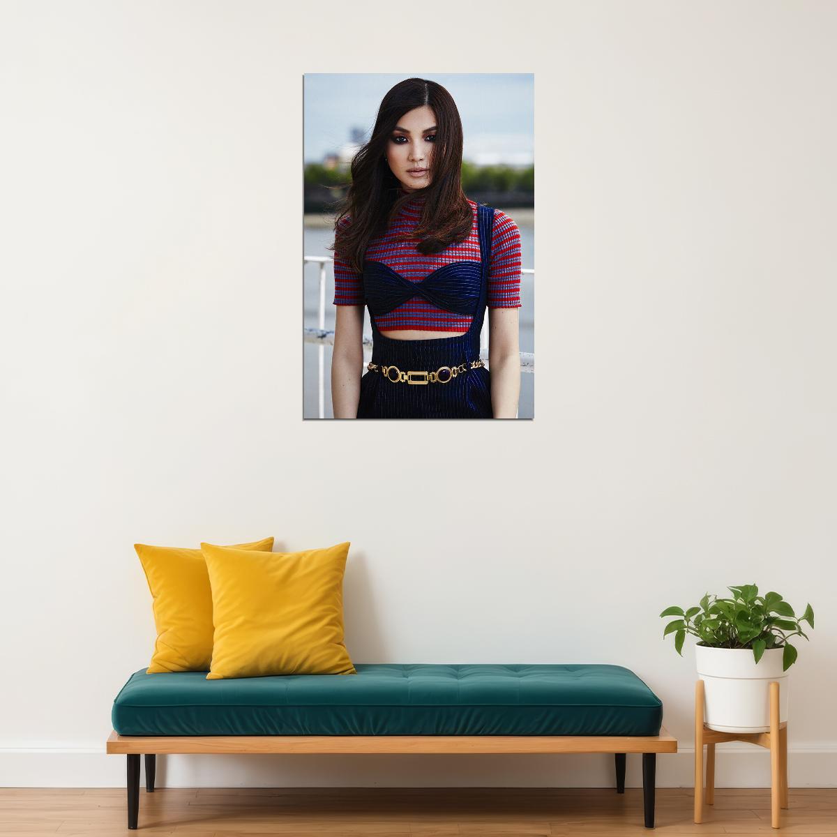 Gemma Chan British Cinema Actor Beauty Model Poster Wall Art Print Home Wall Decor - xonomax