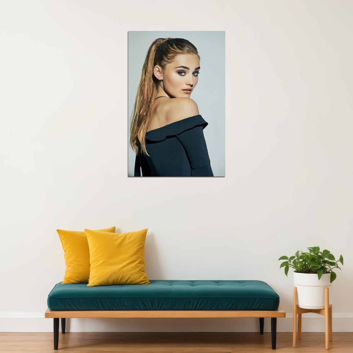 Meg Donnelly American Woman Actress Musician Poster Wall Art Print Home Wall Decor - xonomax