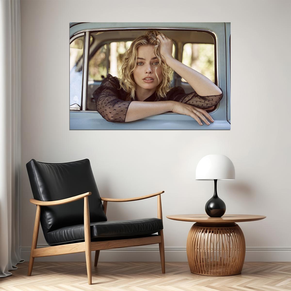 Margot Robbie Celebrity Cinema Actress Film Producer Poster Wall Art Print Home Wall Decor - xonomax