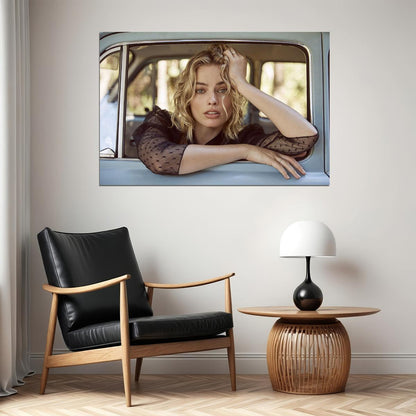Margot Robbie Celebrity Cinema Actress Film Producer Poster Wall Art Print Home Wall Decor - xonomax