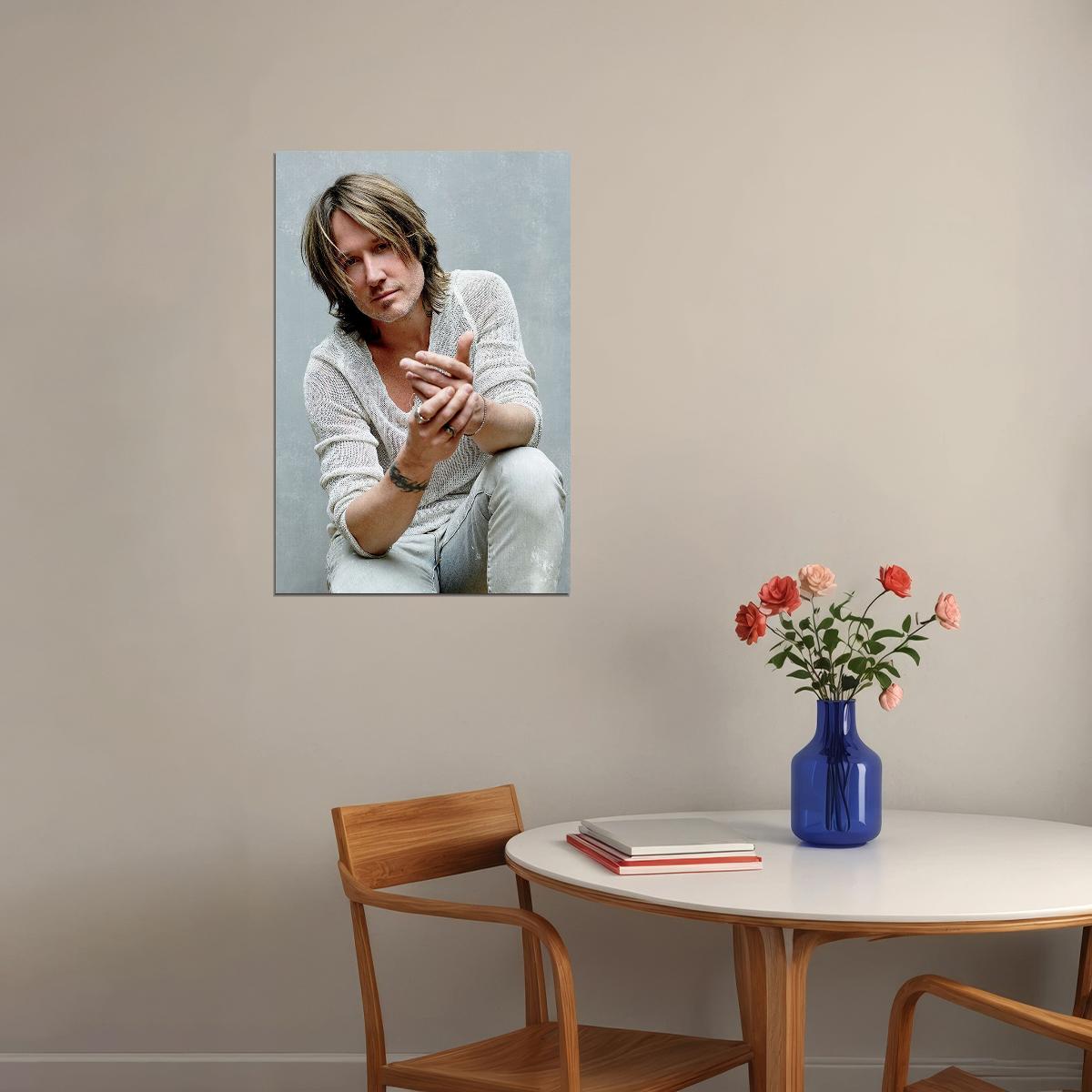 Keith Urban Famous Australian Singer Country Music Poster Wall Art Print Home Wall Decor - xonomax