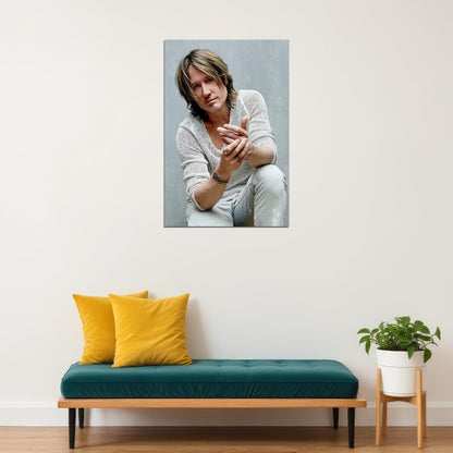 Keith Urban Famous Australian Singer Country Music Poster Wall Art Print Home Wall Decor - xonomax