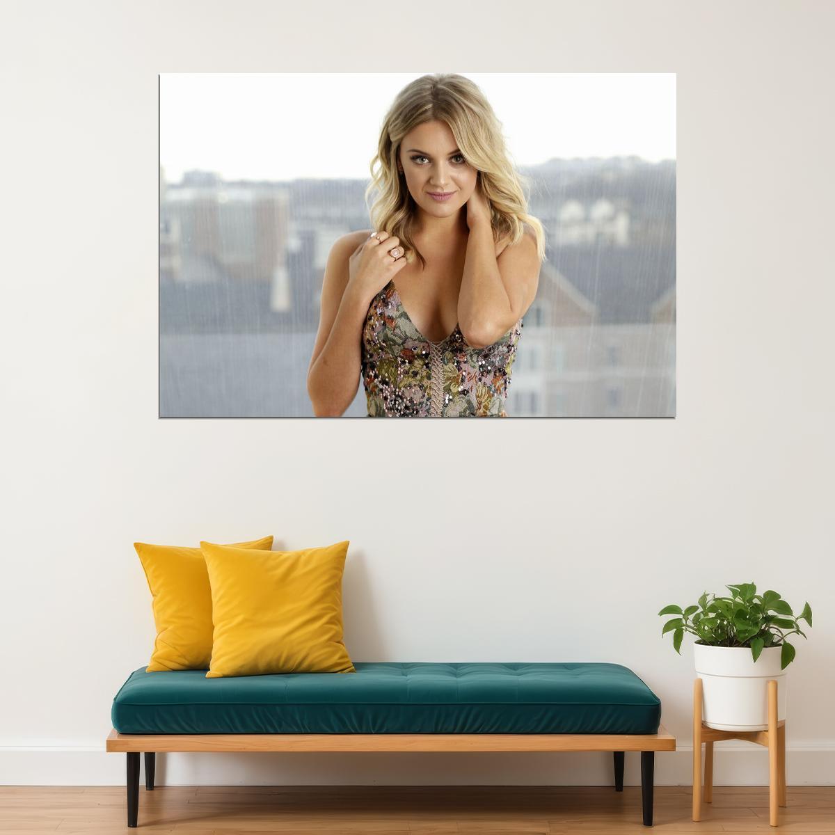 Kelsey Ballerini American Woman Singer Musician Poster Wall Art Print Home Wall Decor - xonomax