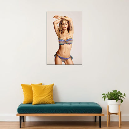 Rita Ora British Sexy Celebrities Poster Wall Art Print Home Wall Decor - xonomax