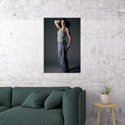 Melanie Chisholm Mel C Famous British Singer Pop Music Poster Wall Art Print Home Wall Decor - xonomax