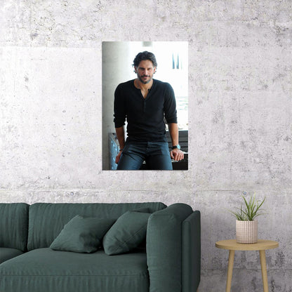 Joe Manganiello Famous American Tv Series Actor Artist Poster Wall Art Print Home Wall Decor - xonomax