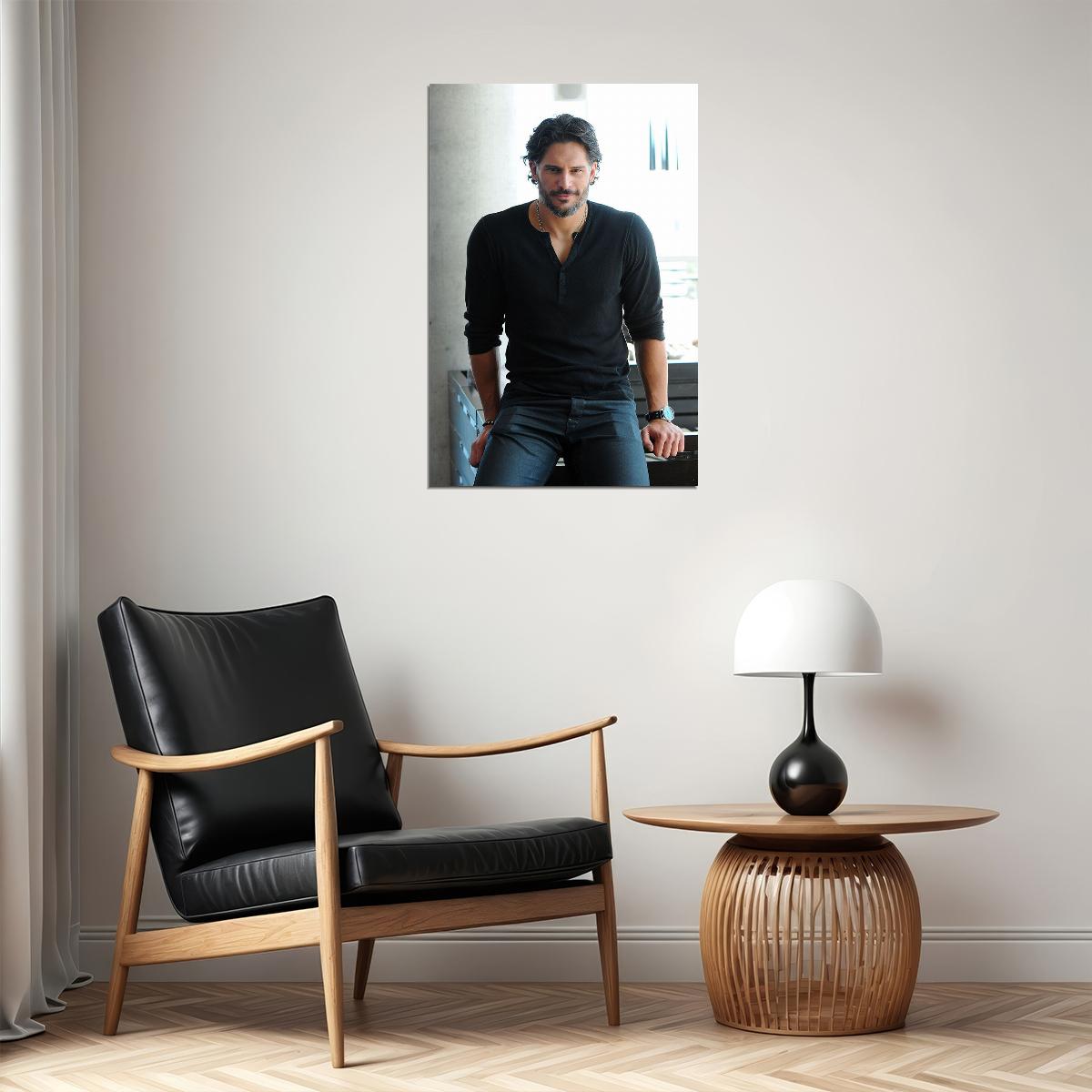 Joe Manganiello Famous American Tv Series Actor Artist Poster Wall Art Print Home Wall Decor - xonomax