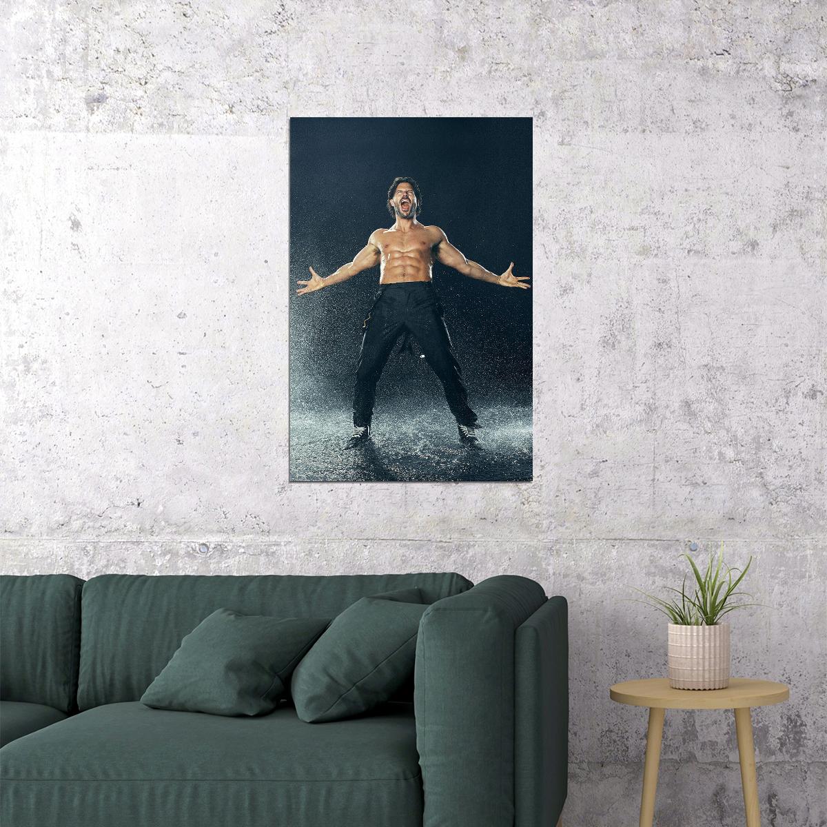 Joe Manganiello Famous American Movie Actor Artist Poster Wall Art Print Home Wall Decor - xonomax
