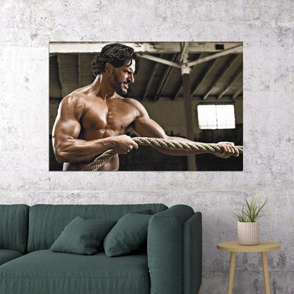 Joe Manganiello Famous American Cinema Actor Artist Poster Wall Art Print Home Wall Decor - xonomax