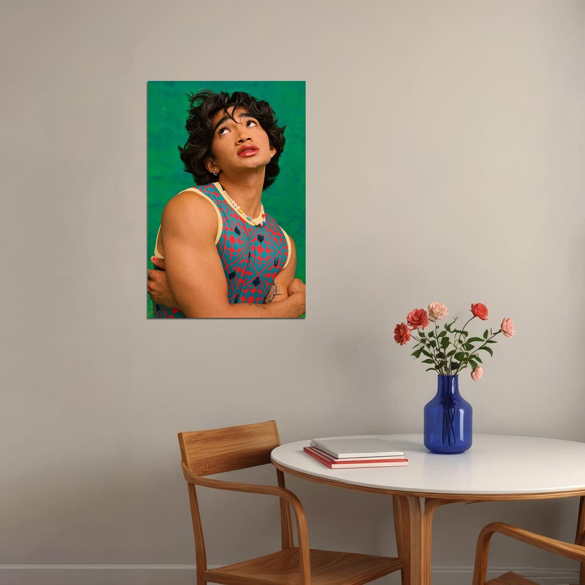 Bretman Rock Social Media Personality Makeup Artist Poster Wall Art Print Home Wall Decor - xonomax