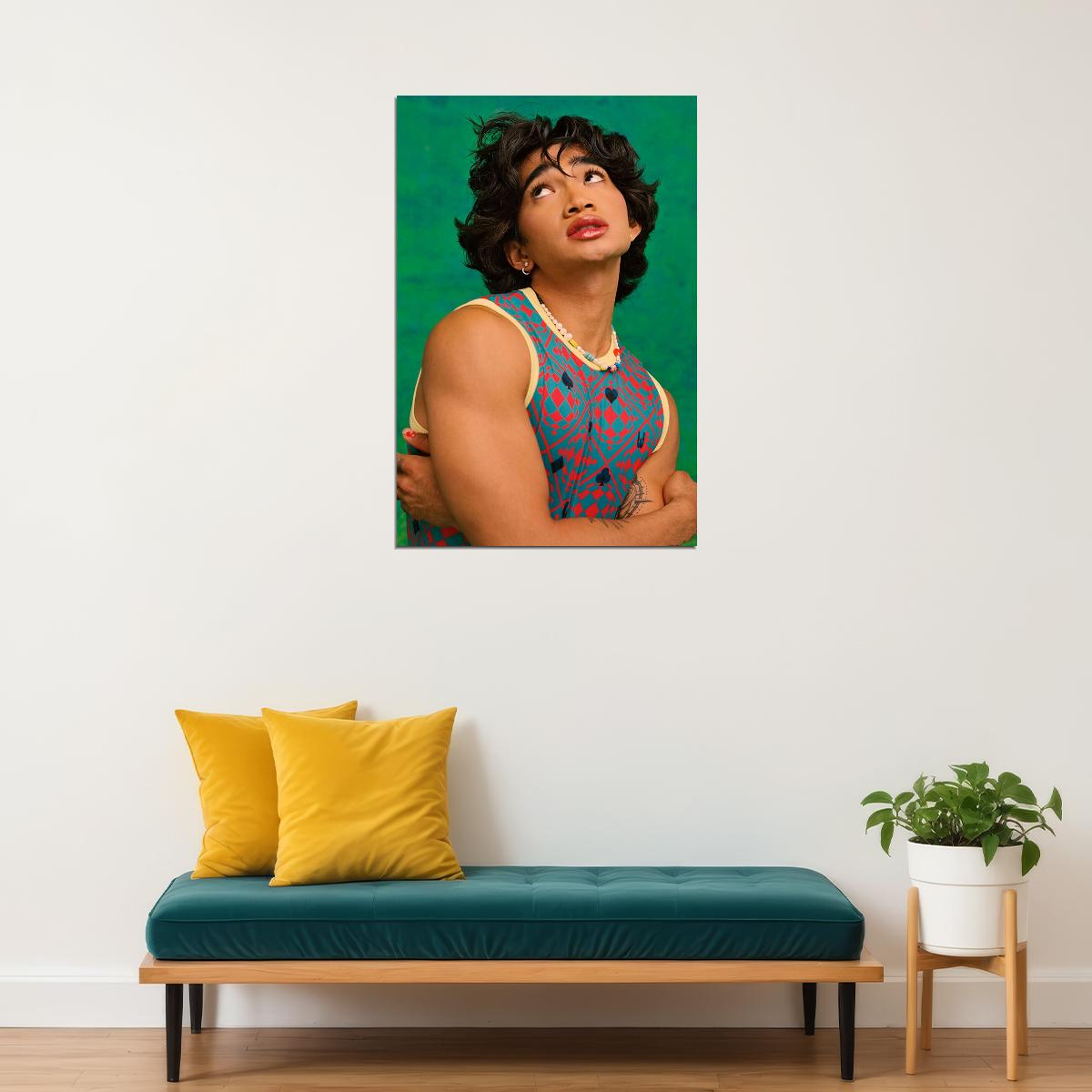 Bretman Rock Social Media Personality Makeup Artist Poster Wall Art Print Home Wall Decor - xonomax