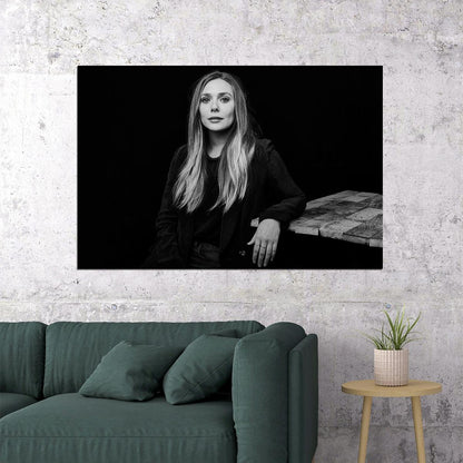 Elizabeth American Movie Actress Famous Artist Poster Wall Art Print Home Wall Decor - xonomax