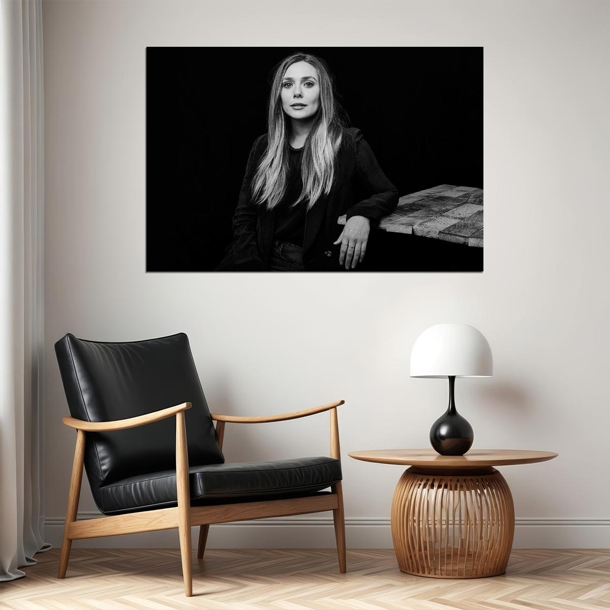 Elizabeth American Movie Actress Famous Artist Poster Wall Art Print Home Wall Decor - xonomax