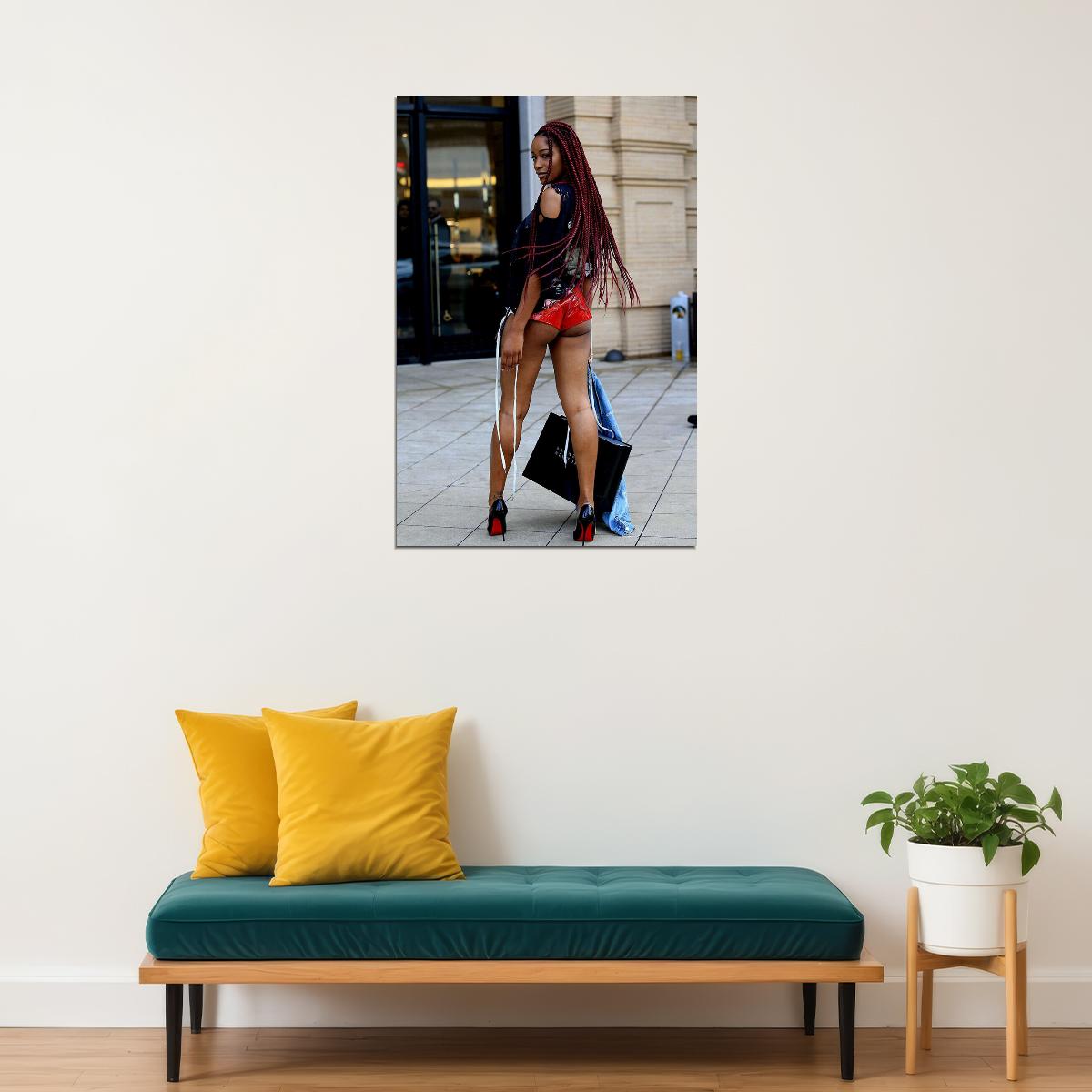 Keke Palmer American Cinema Actress Famous Singer Poster Wall Art Print Home Wall Decor - xonomax