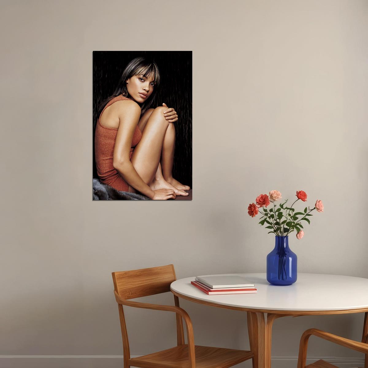 Rosario Dawson American Women Actress Voice Actress Poster Wall Art Print Home Wall Decor - xonomax