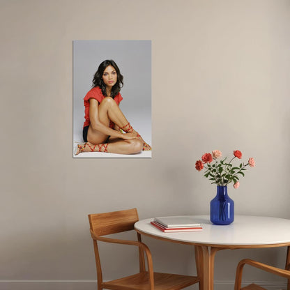 Rosario Dawson American Women Actress Video Game Character Poster Wall Art Print Home Wall Decor - xonomax