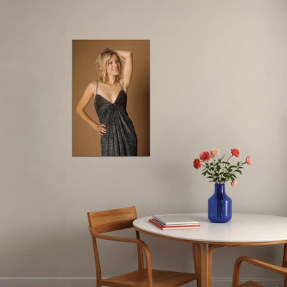 Kristen Bell American Women Cinema Actress Famous Artist Poster Wall Art Print Home Wall Decor - xonomax