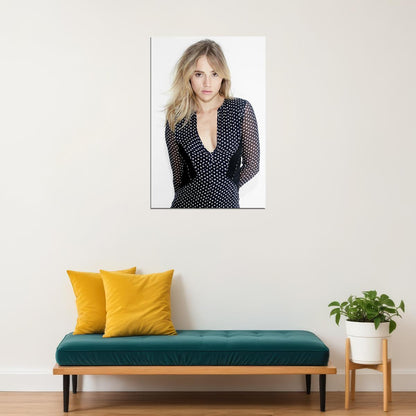 Suki Waterhouse British Movie Actress Musician Artist Poster Wall Art Print Home Wall Decor - xonomax
