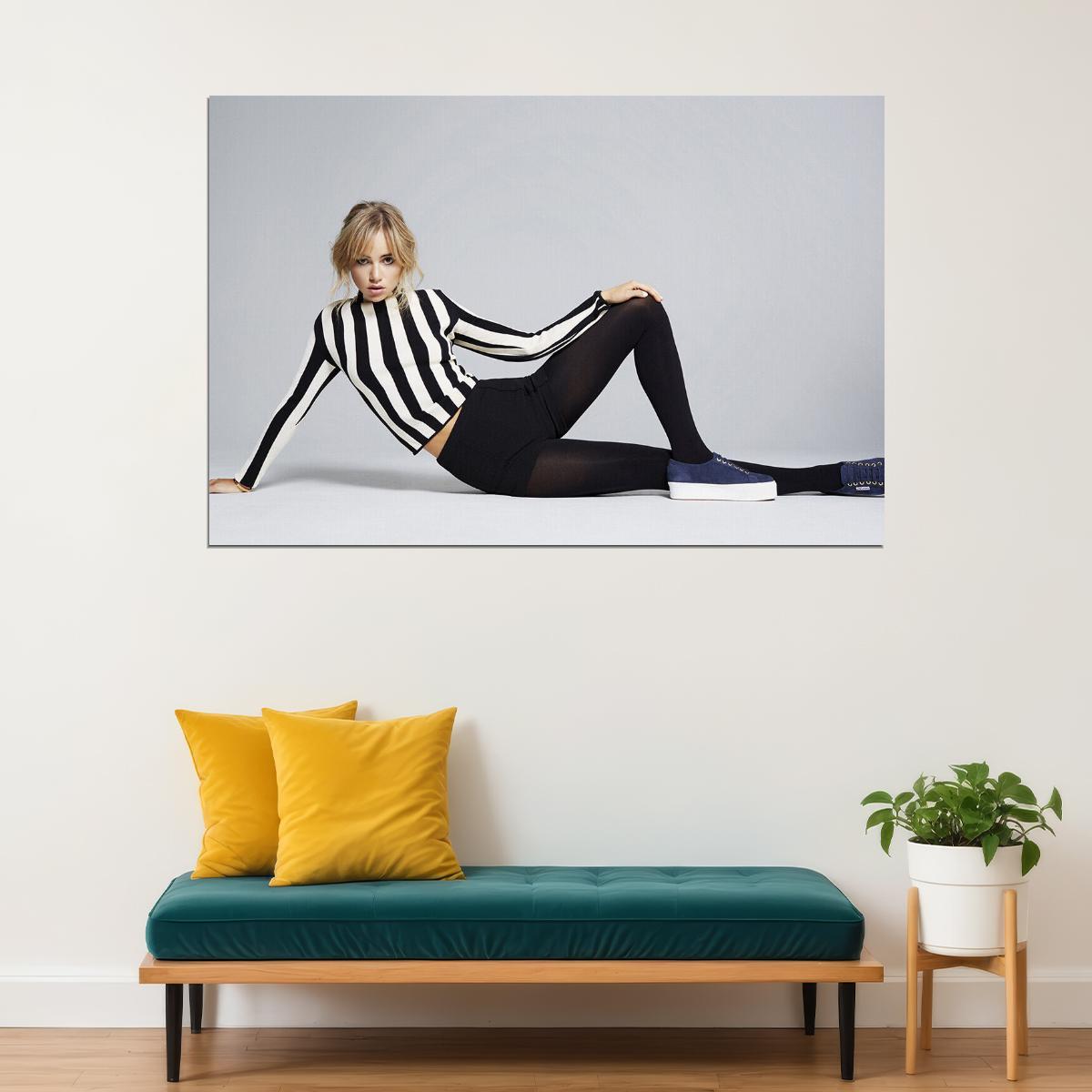 Suki Waterhouse British Movie Actress Musician Model Poster Wall Art Print Home Wall Decor - xonomax