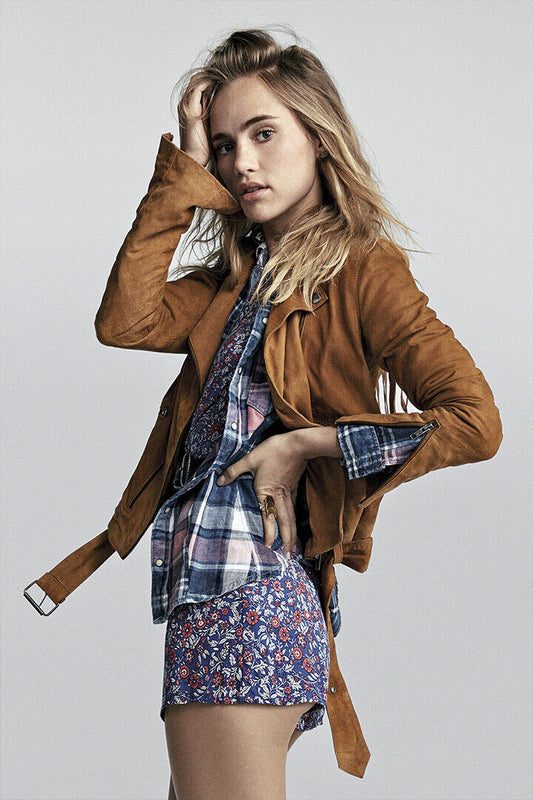 Suki Waterhouse British Woman Cinema Actress Musician Poster Wall Art Print Home Wall Decor - xonomax