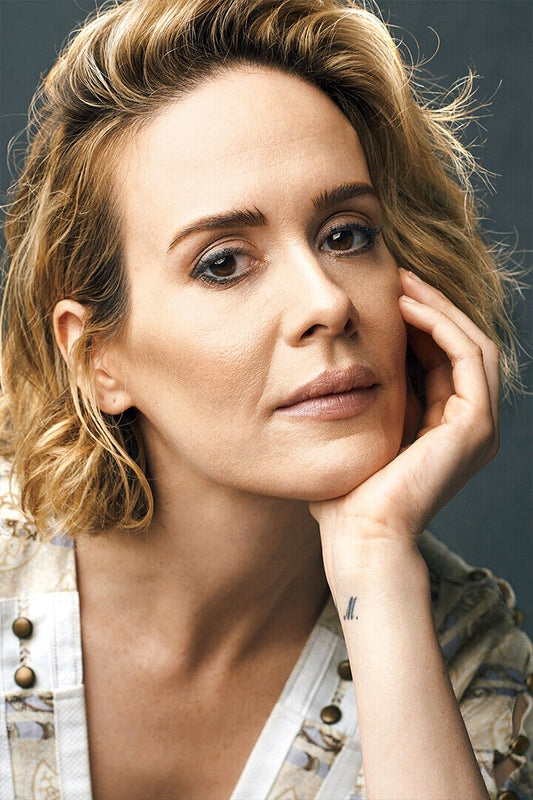 Sarah Paulson American Woman Cinema Actress Poster Wall Art Print Home Wall Decor - xonomax