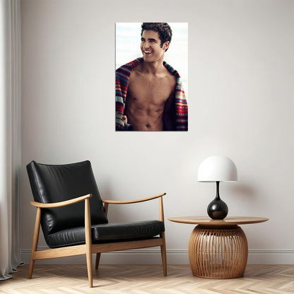 Darren Criss American Cinema Actor Musician Artist Poster Wall Art Print Home Wall Decor - xonomax