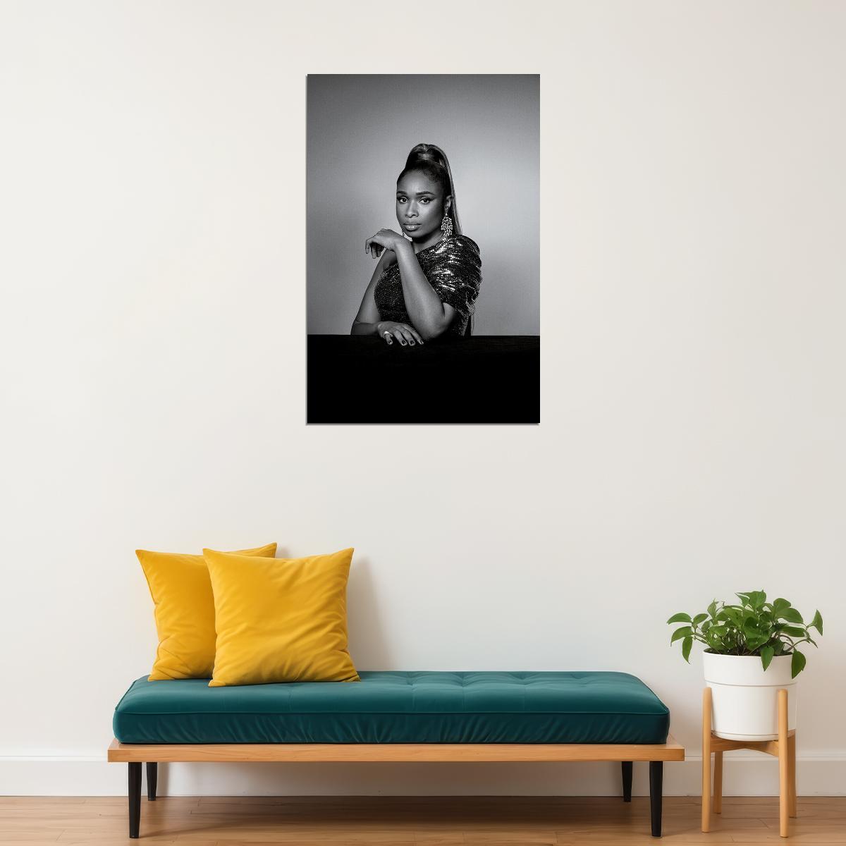 Jennifer Hudson American Woman Cinema Actress Musician Poster Wall Art Print Home Wall Decor - xonomax