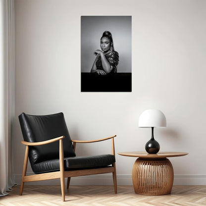 Jennifer Hudson American Woman Cinema Actress Musician Poster Wall Art Print Home Wall Decor - xonomax